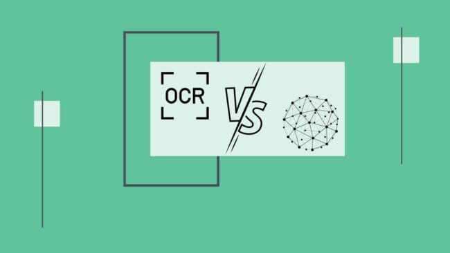 OCR VS EDI Symbole