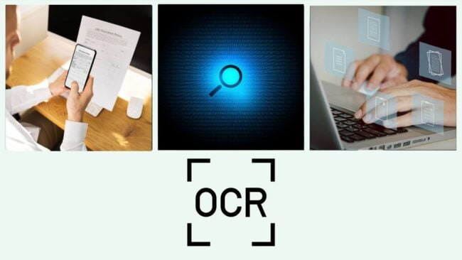 物流中的数字化 3 符号 OCR