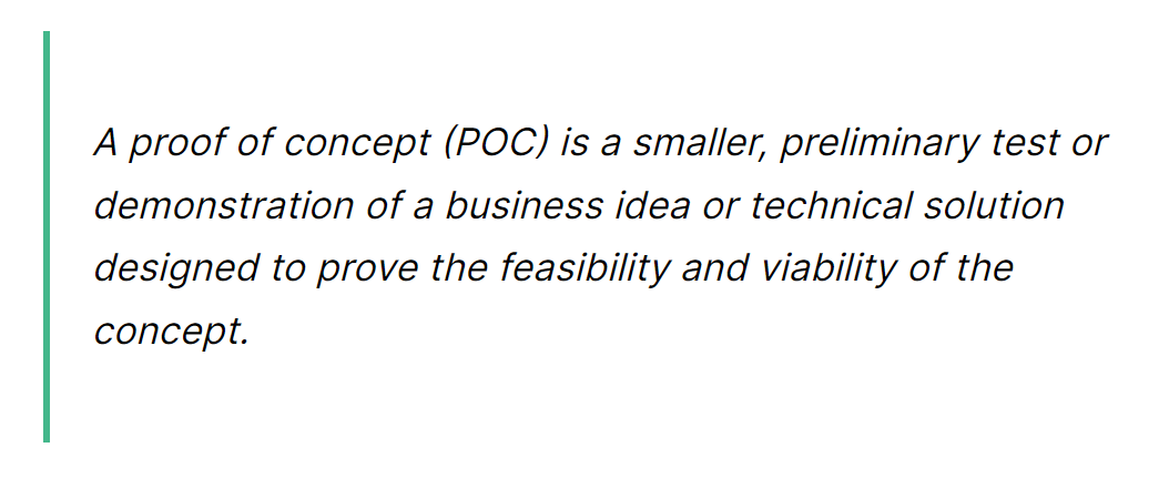PoC Meaning
