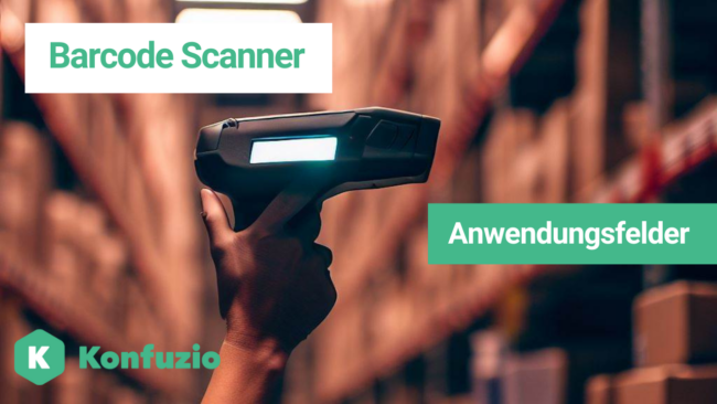 barcode scanner application fields