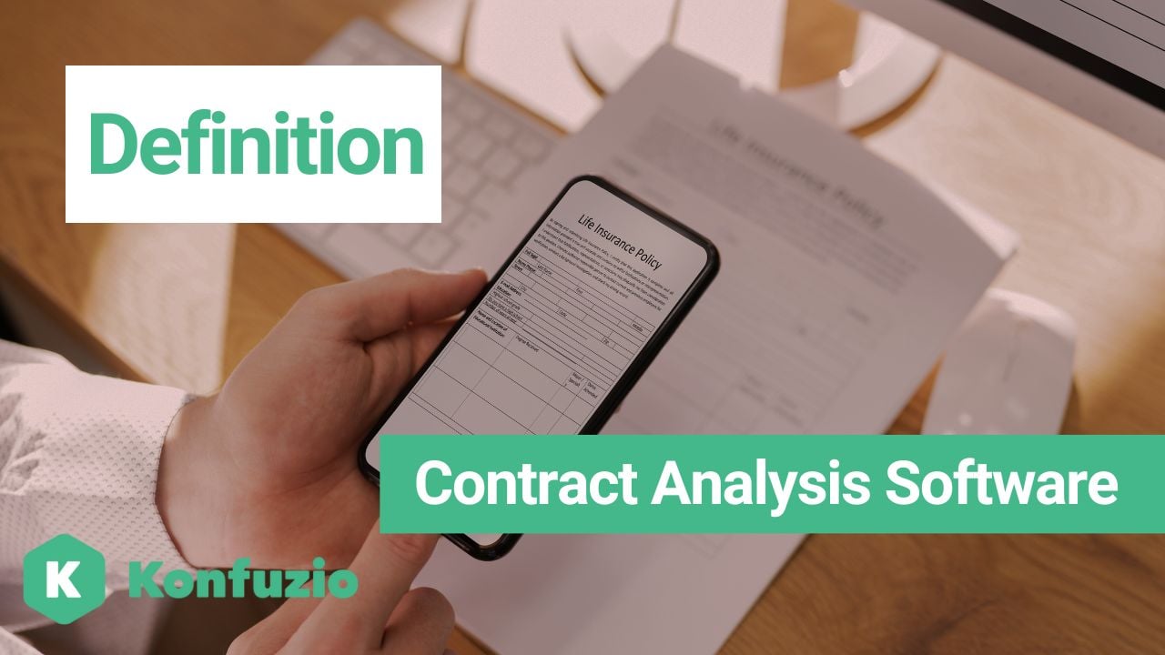Definición Software de análisis de contratos