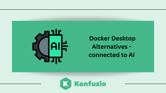 docker desktop alternative mit AI